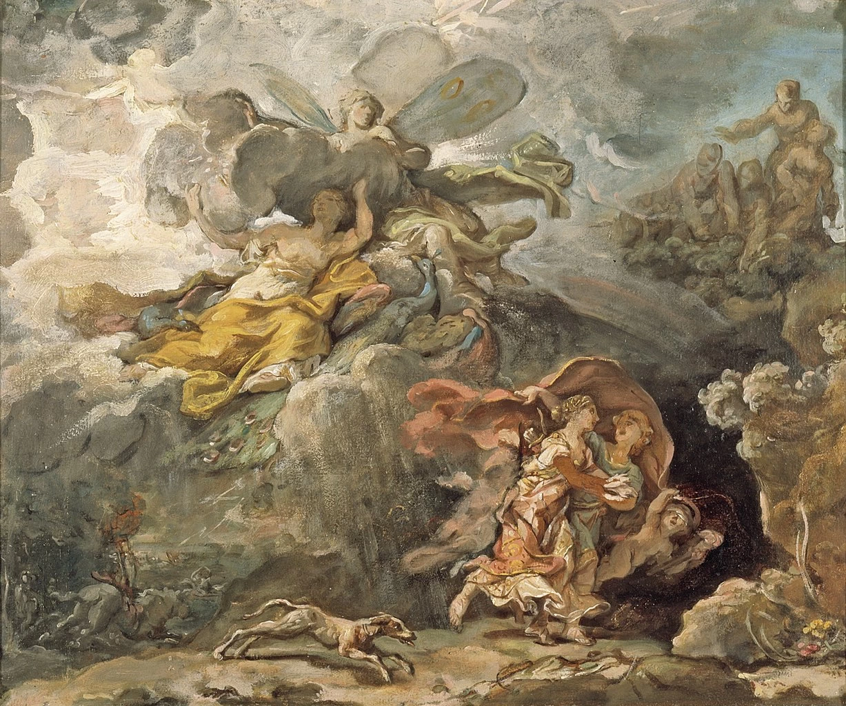 Enea e Didone in fuga dalla tempesta - Los Angeles County Museum of Art